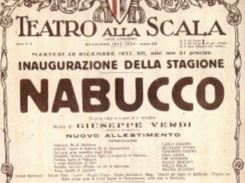 G. Verdi Nabucco – Trama e Libretto