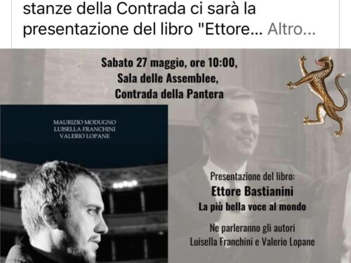 Tutto nel Mondo è Burla stasera all’Opera – presentazione del libro “Ettore Bastianini la più bella voce al mondo”