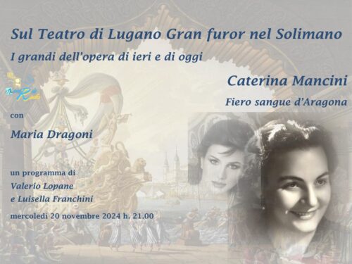 Sul Teatro di Lugano gran furor nel Solimano – Caterina Mancini Fiero Sangue d’Aragona