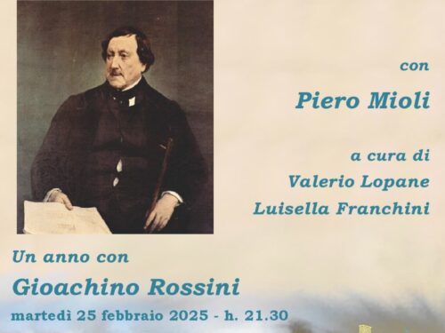 TUTTO NEL MONDO È BURLA STASERA ALL’OPERA Un anno con Rossini seconda puntata