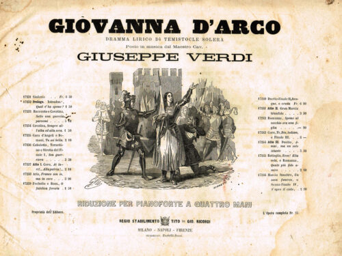 La Mattina all’Opera buongiorno con .. Giovanna d’Arco