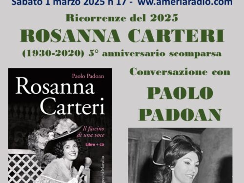 Liricando divagazioni di un melomane – Rosanna Carteri