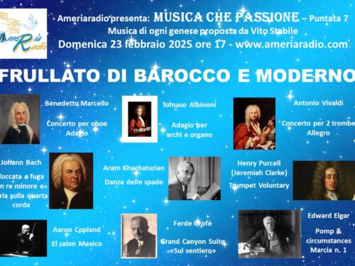 Musica che passione – Frullato di Barocco e Moderno