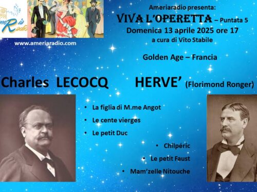 Viva l’Operetta – Charle Lecocq – Hervè