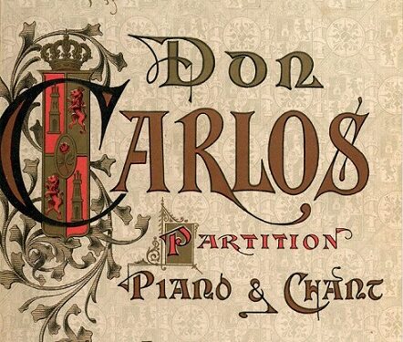 La Mattina all’Opera buongiorno con .. Don Carlo