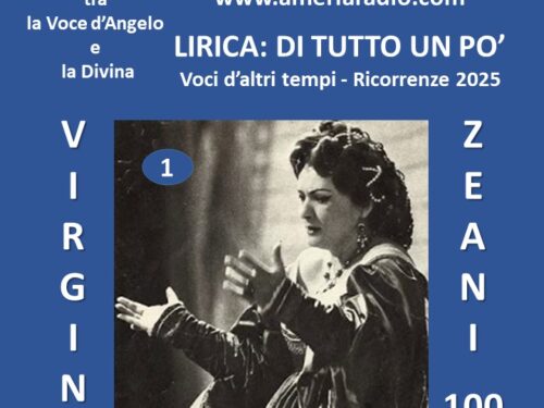 Lirica di tutto un po’ – Virginia Zeani